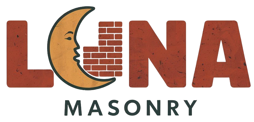 Luna Masonry Logo Logo